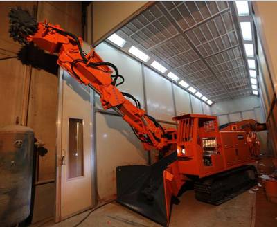 中潤礦山銑挖頭扒渣機風化巖石的利器你用過沒有